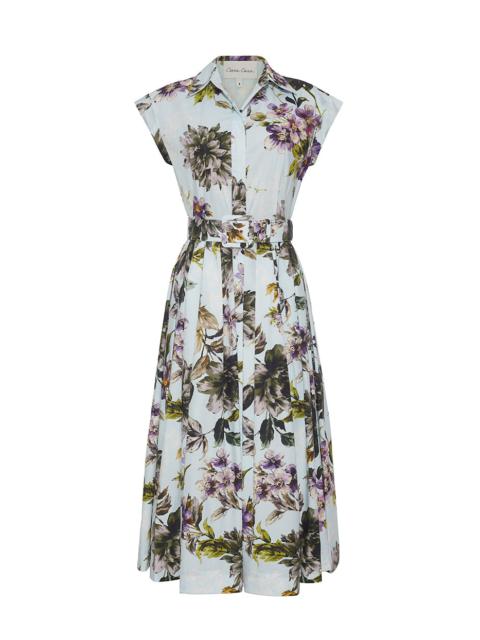 Octavia Dress
Crisp, Belted, and Effortlessly Polished with a Flirtatious Edge