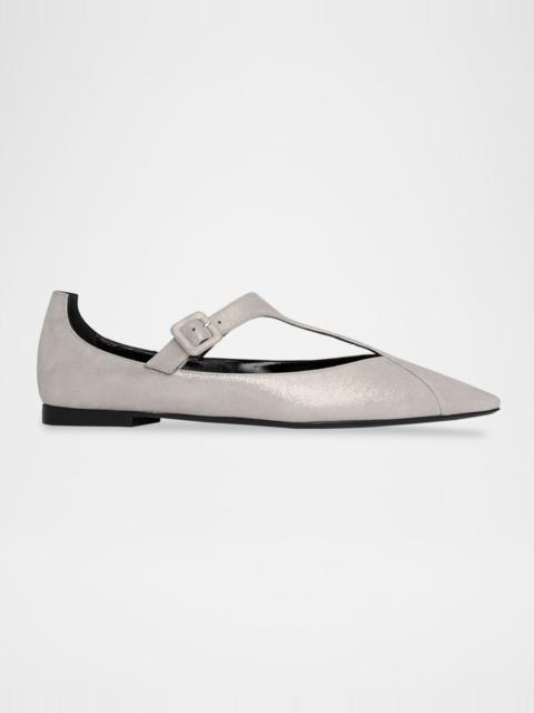 Eddie Patent Leather Mary Jane Flats