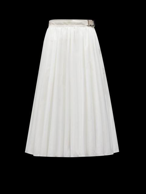 Gabardine Midi Skirt
