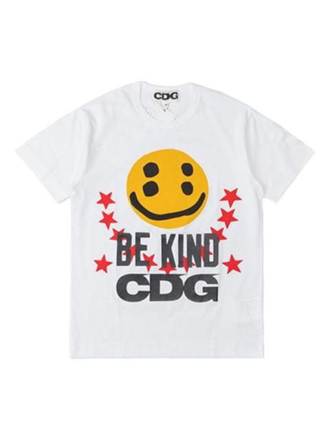 COMME des GARCONS CDG x Cactus Plant Flea Market Smiley face Tee 'White' SZ-T038