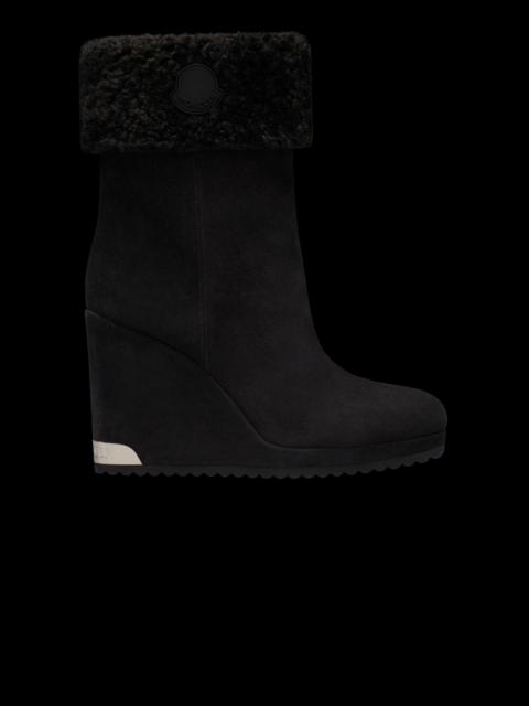 W Short Wedge Boots