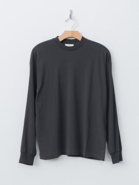 Fresca Nubuck Longsleeve T–Shirt - Charcoal Gray