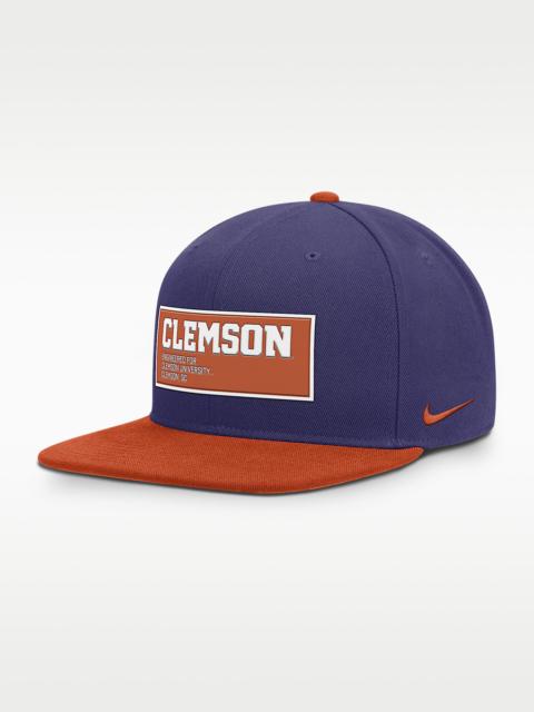 Clemson On-Field Pro Men's Nike Dri-FIT College Adjustable Hat
