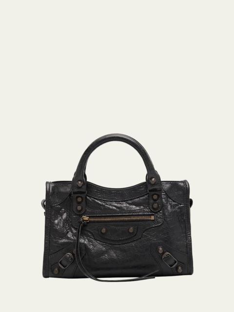 Le City Mini Leather Top-Handle Bag