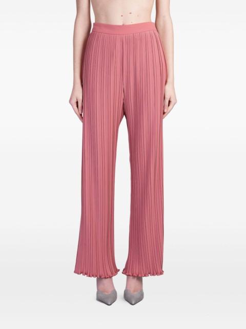 high-waisted trousers