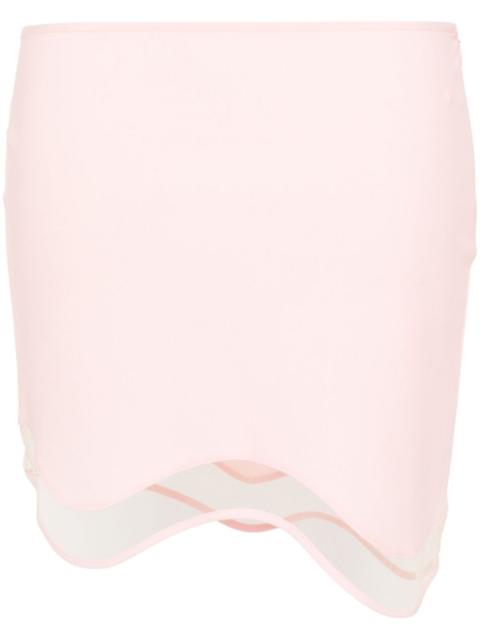 Heartbeat mini skirt