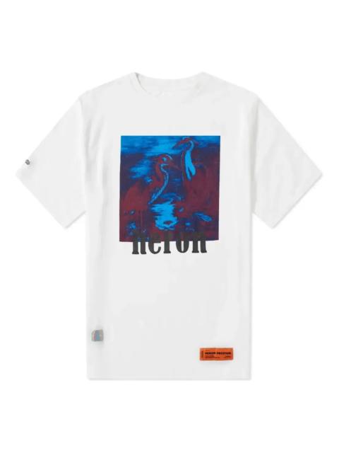 HERON PRESTON Heron T-Shirt 'White' HMAA001S196320380188