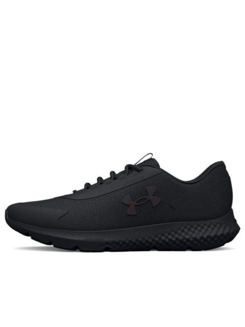 (WMNS) Under Armour Charged Rogue 3 Storm 'Triple Black' 3025524-001