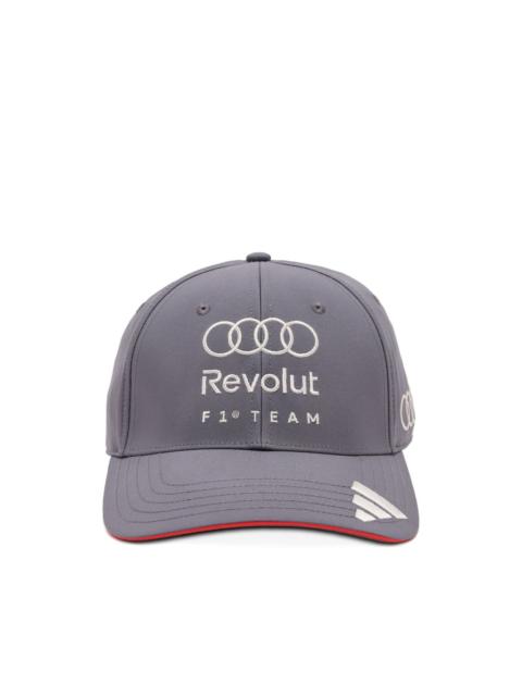 x Audi Revolut F1 embroidered-logo baseball cap