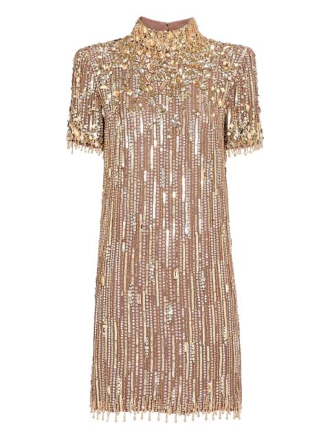 Snapdragon sequin-embellished mini dress