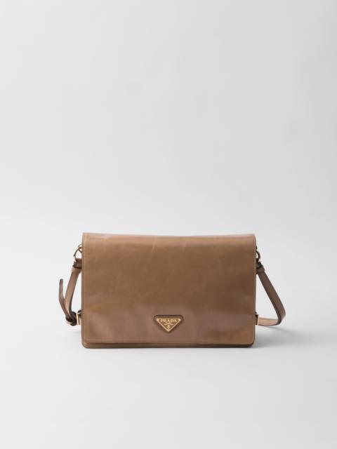 Medium leather shoulder bag