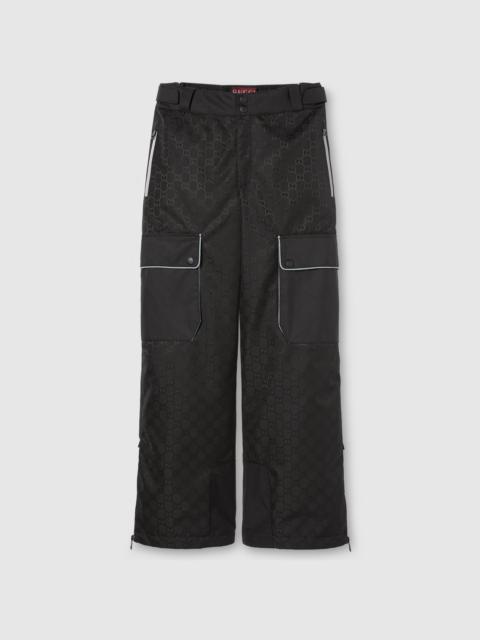 GG technical fabric jacquard pant