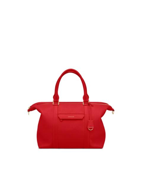 Large Leather Weekender Bag