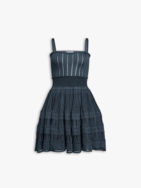 CRINOLINE KNIT DRESS
