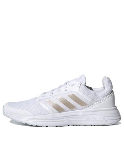 (WMNS) adidas Galaxy 5 'White Champagne Metallic' FY6744