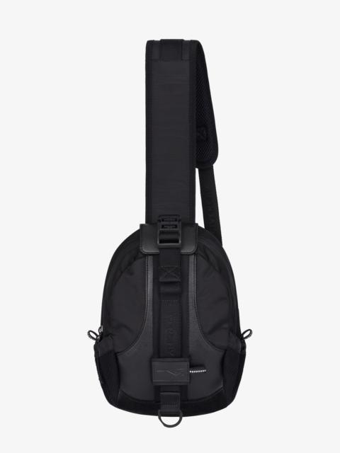 G-TRAIL BAG IN NYLON AND LEATHER