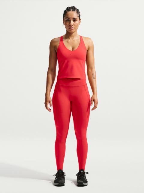 Nike Universa Women's High-Waisted Full-Length Leggings with No Front Seam