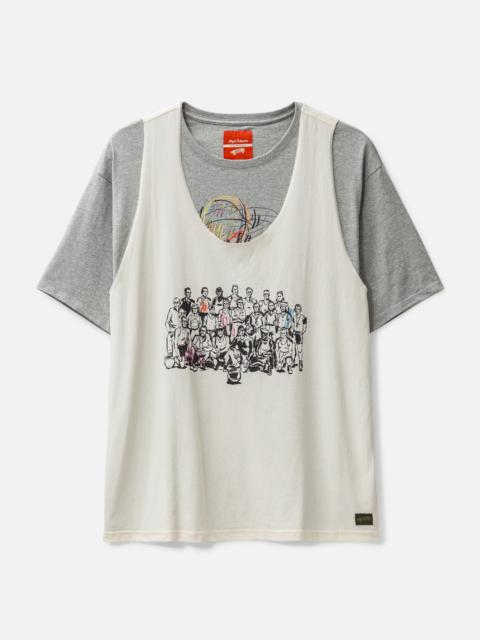 VAULT BY VANS X NIGEL CABOURN TWOFER KNIT T-SHIRT
