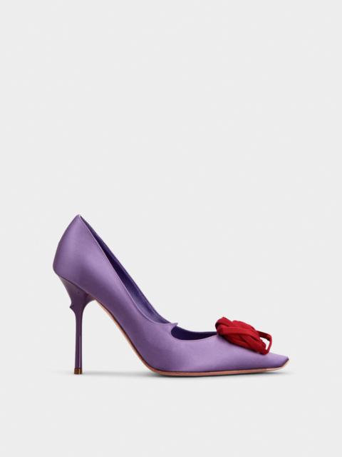 Rose Vivier Pumps in satin