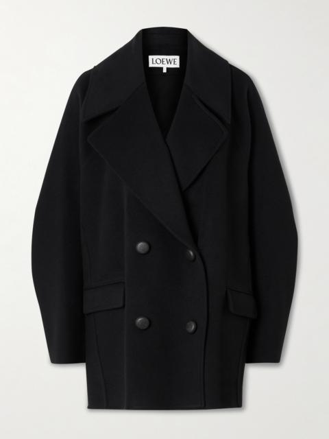 Double-breasted Wool Coat
