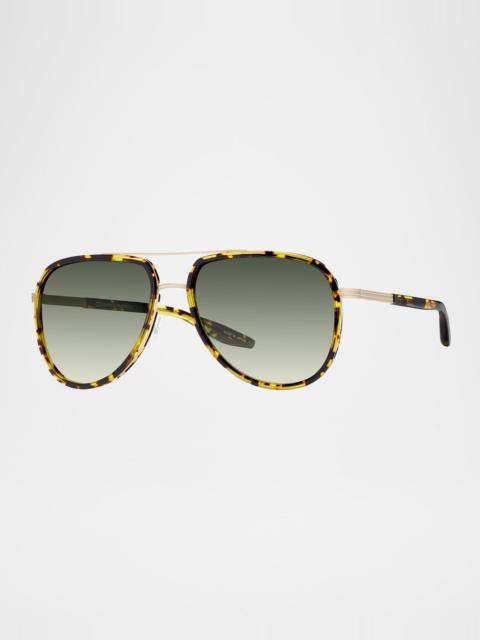 Cani Titanium Aviator Sunglasses