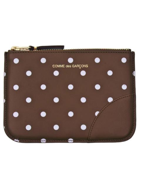 Comme des Garcons SA8100PD Wallet Polka Dots Brown