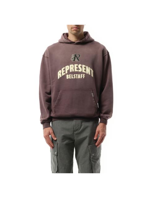 Represent X Belstaff Flame Pheonix Hoodie in Plum