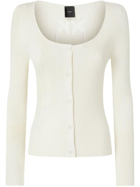 cut-out cardigan