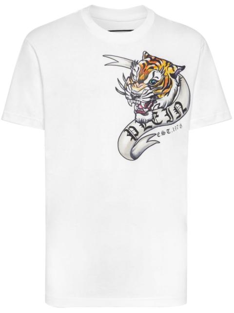 graphic-print cotton T-shirt