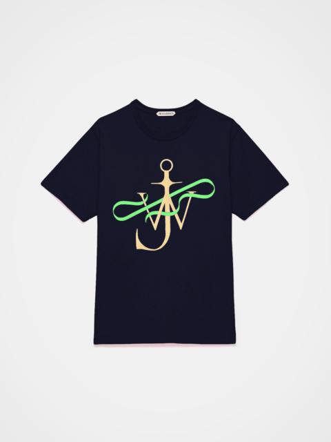 RIBBON ANCHOR T-SHIRT IN NAVY