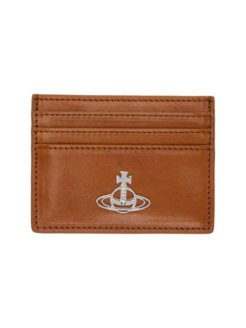 Brown Flat Card Holder