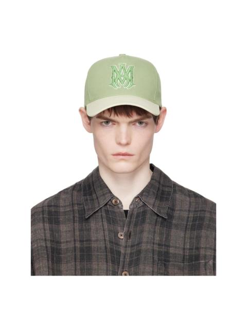 Green Two Tone Crystal MA Cap