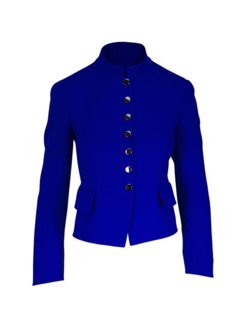 mandarin-collar jacket