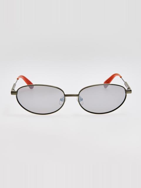 Alba Sunglasses in Shiny Green