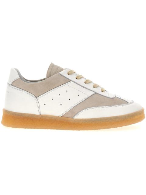 Maison Margiela MM6 White Beige Suede (Women's)