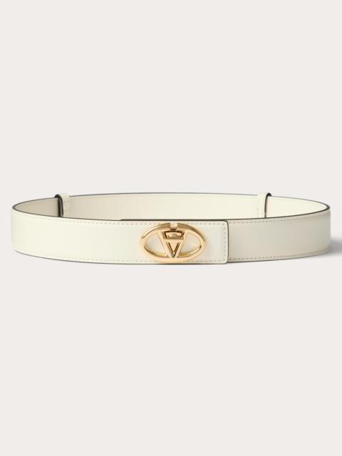 THE BOLD EDITION VLOGO CALFSKIN BELT 30 MM
