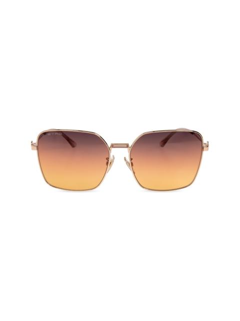 Pegaso-plaque sunglasses