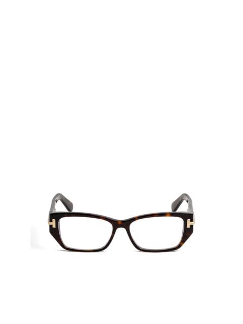geometric frame glasses