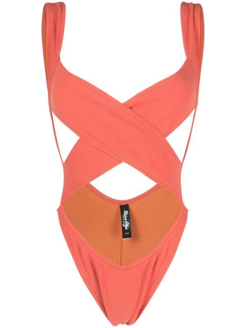 Exotica criss-cross swimsuit