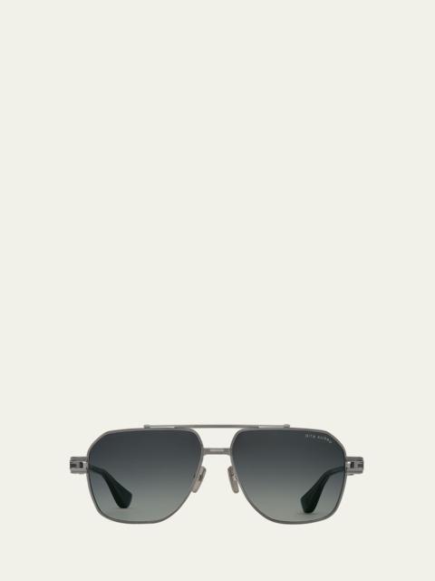 Men's Kudru Titanium Aviator Sunglasses
