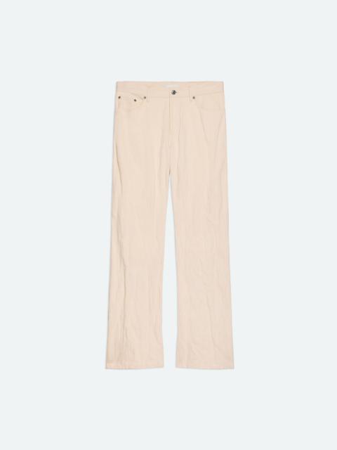 CRUSHED BOOTCUT JEANS