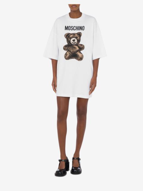 INTERLOCK DRESS MOSCHINO TEDDY BEAR