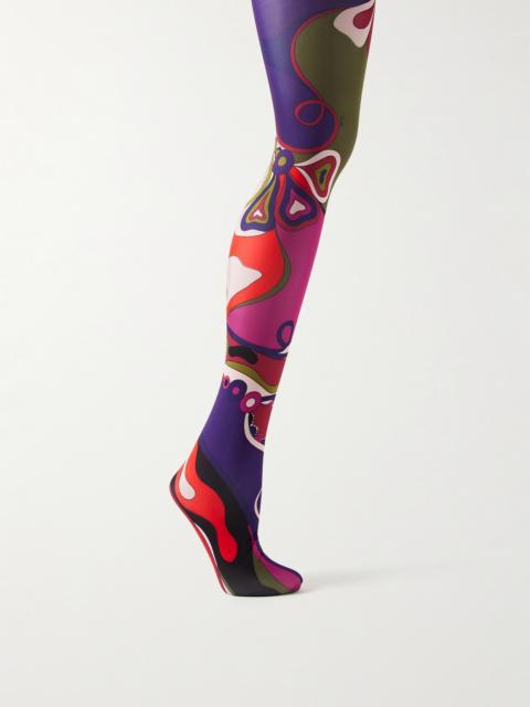 Printed Tights