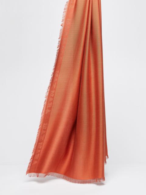 WALES Silk-blend stole