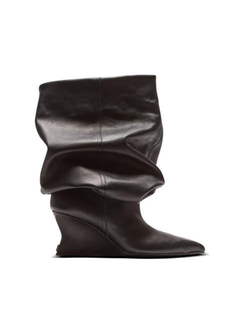 Wedge ankle boots