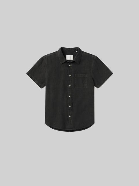 Short Sleeve Pocket Cairo Shirt
In Washed Black