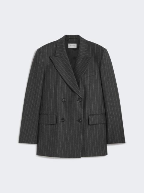 BELFORD1234 Wool and viscose oversize blazer - RUNWAY