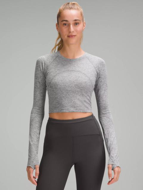 Swiftly Tech Cropped Long-Sleeve Shirt 2.0