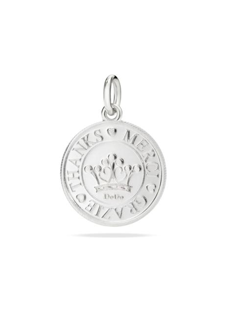 SILVER COIN CHARM