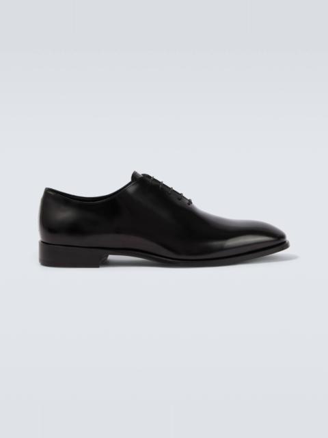 Leather Oxford shoes